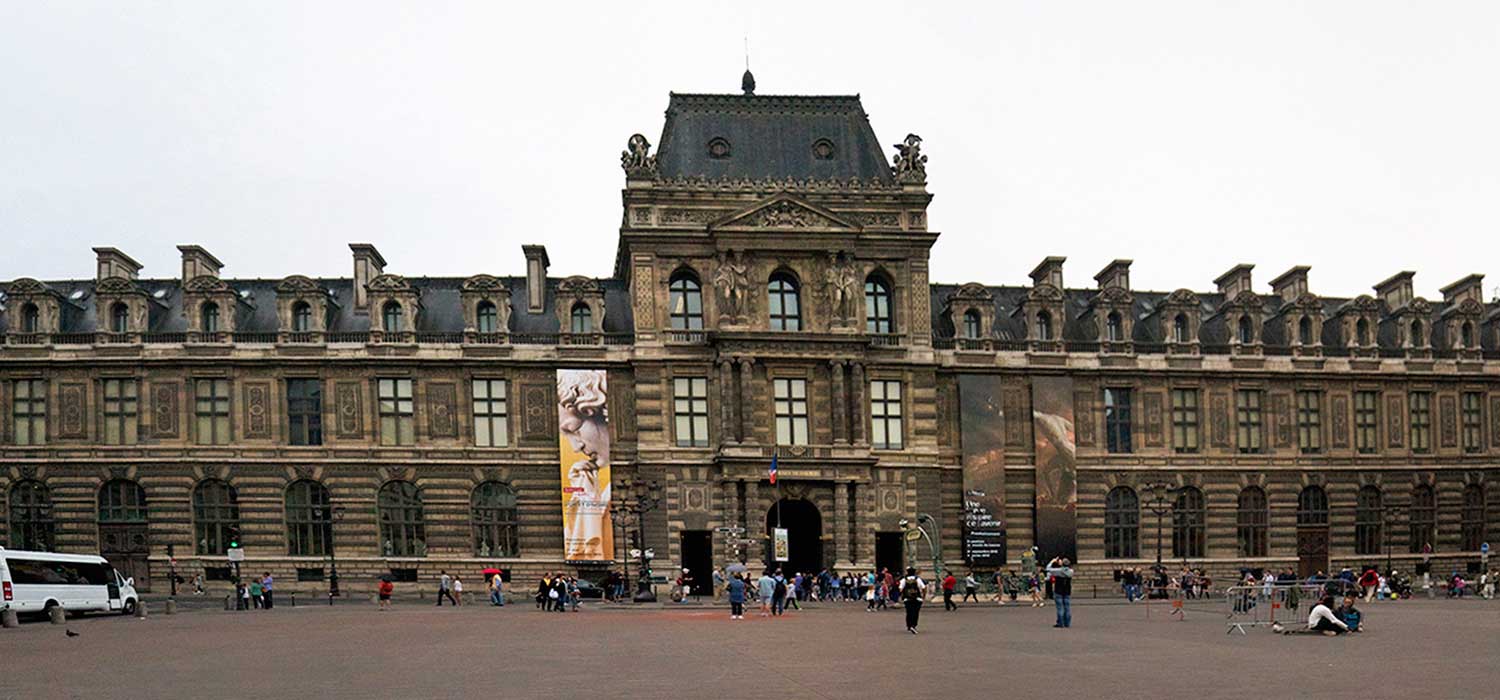 The Louvre Museum in Paris