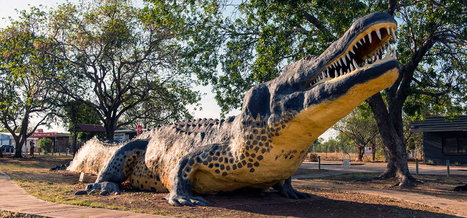 The big saltwater croc