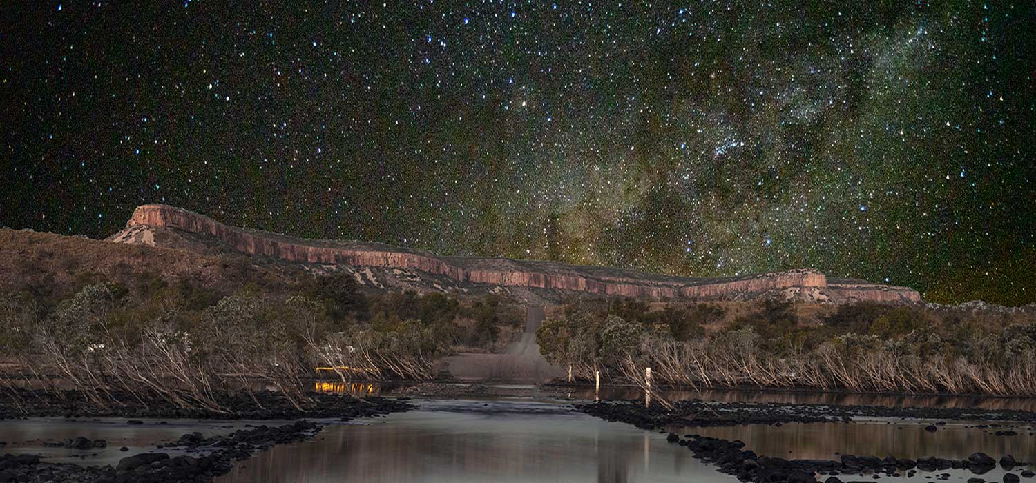 Milky Way at the Penticost River