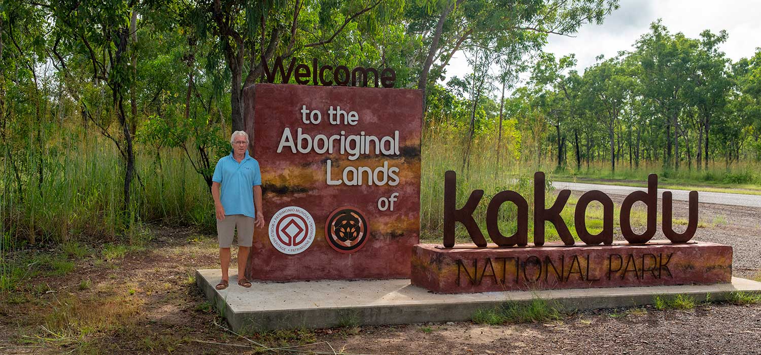 Bob at Kakadu in the Northern Territory