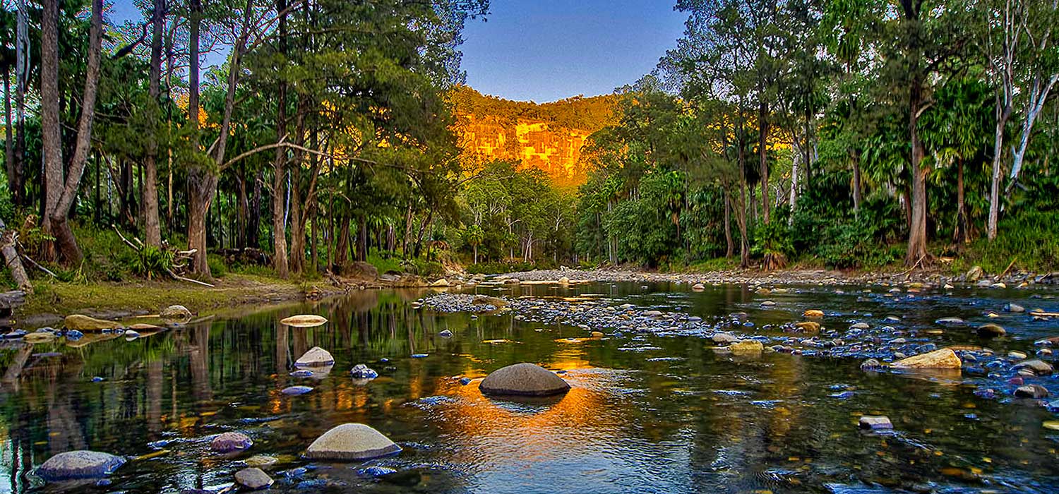 Sunrise at Carnarvon Gorge