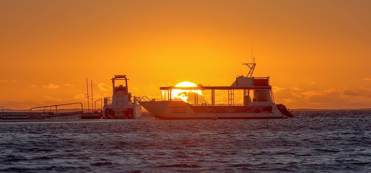 Sunset at Coral Bay