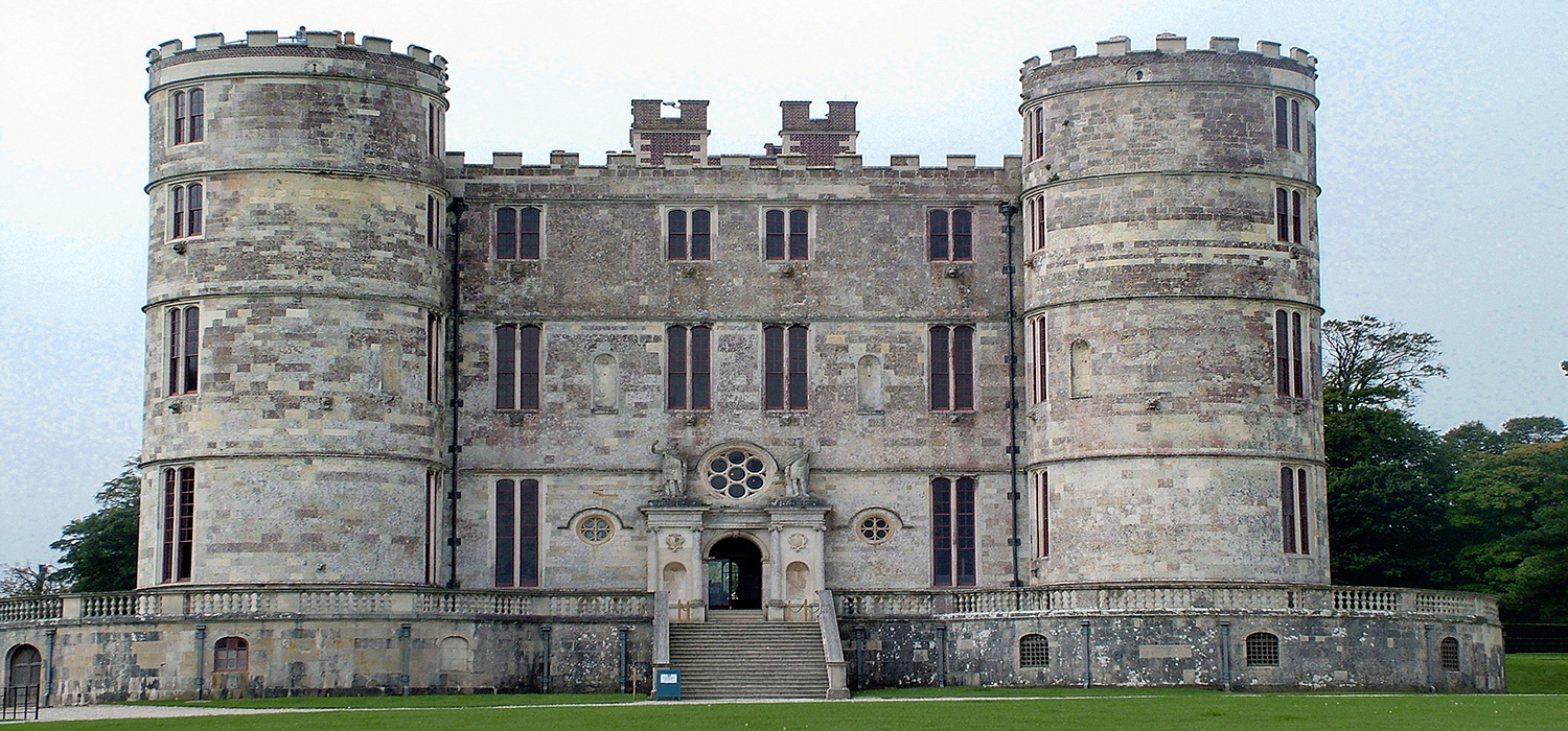 Lulworth Castle in Dorset