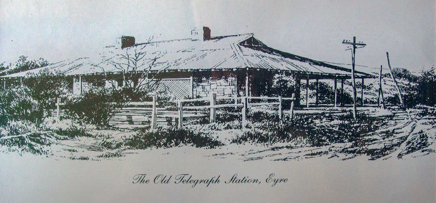 The old Eyre Bird Observatory