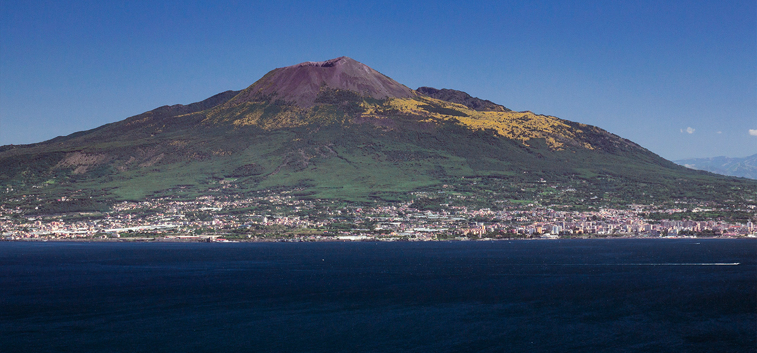 Mount Vesuvius in Naples 