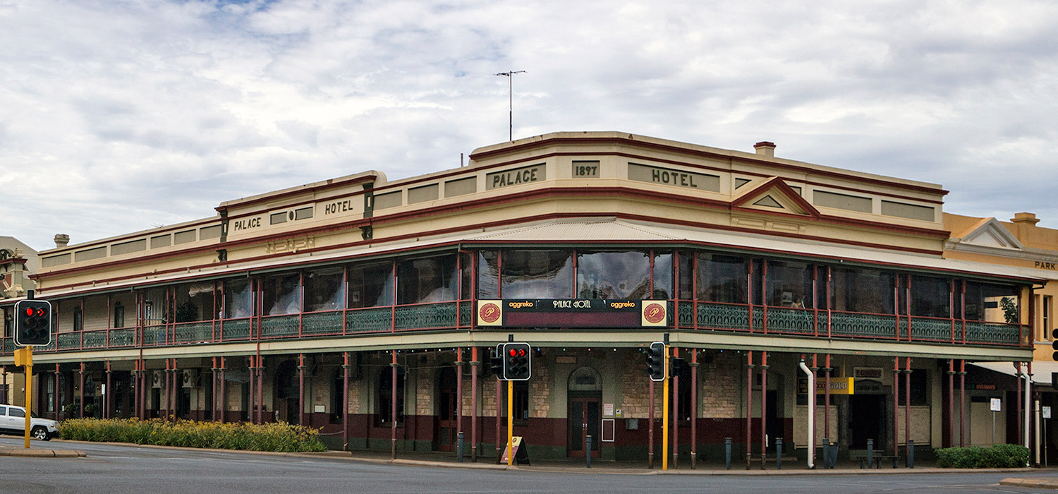 The Palace Hotel in Kalgoolie