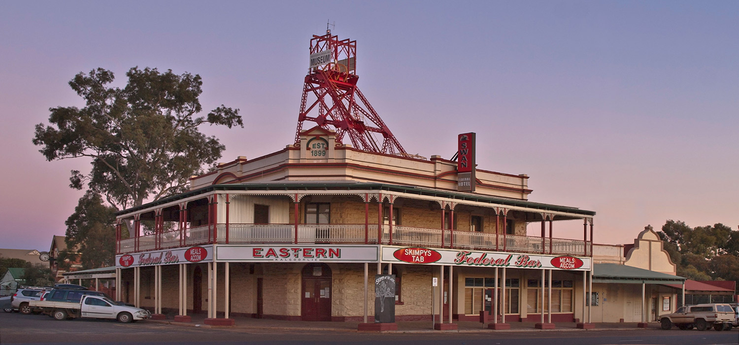 The Eastern Hotel in Kalgoolie