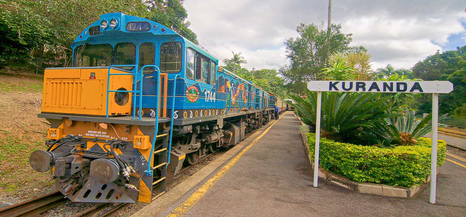 The Kuranda train