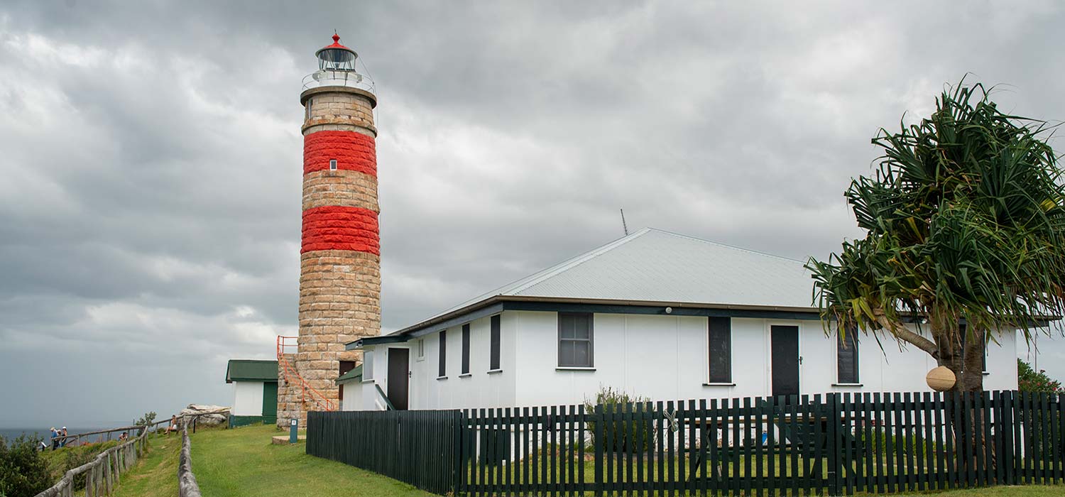 Lighthouse on Morton Island 