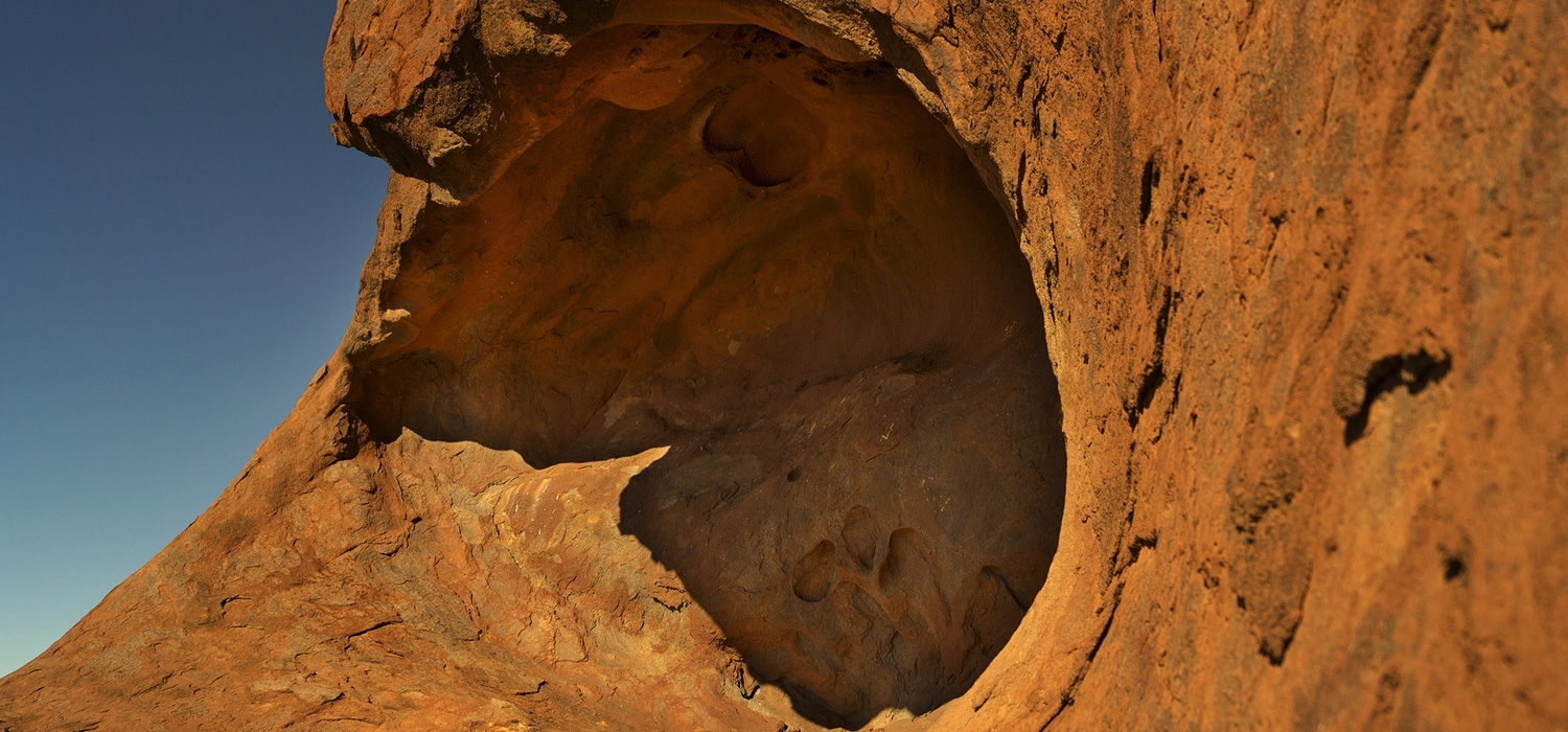 Cave in Uluru