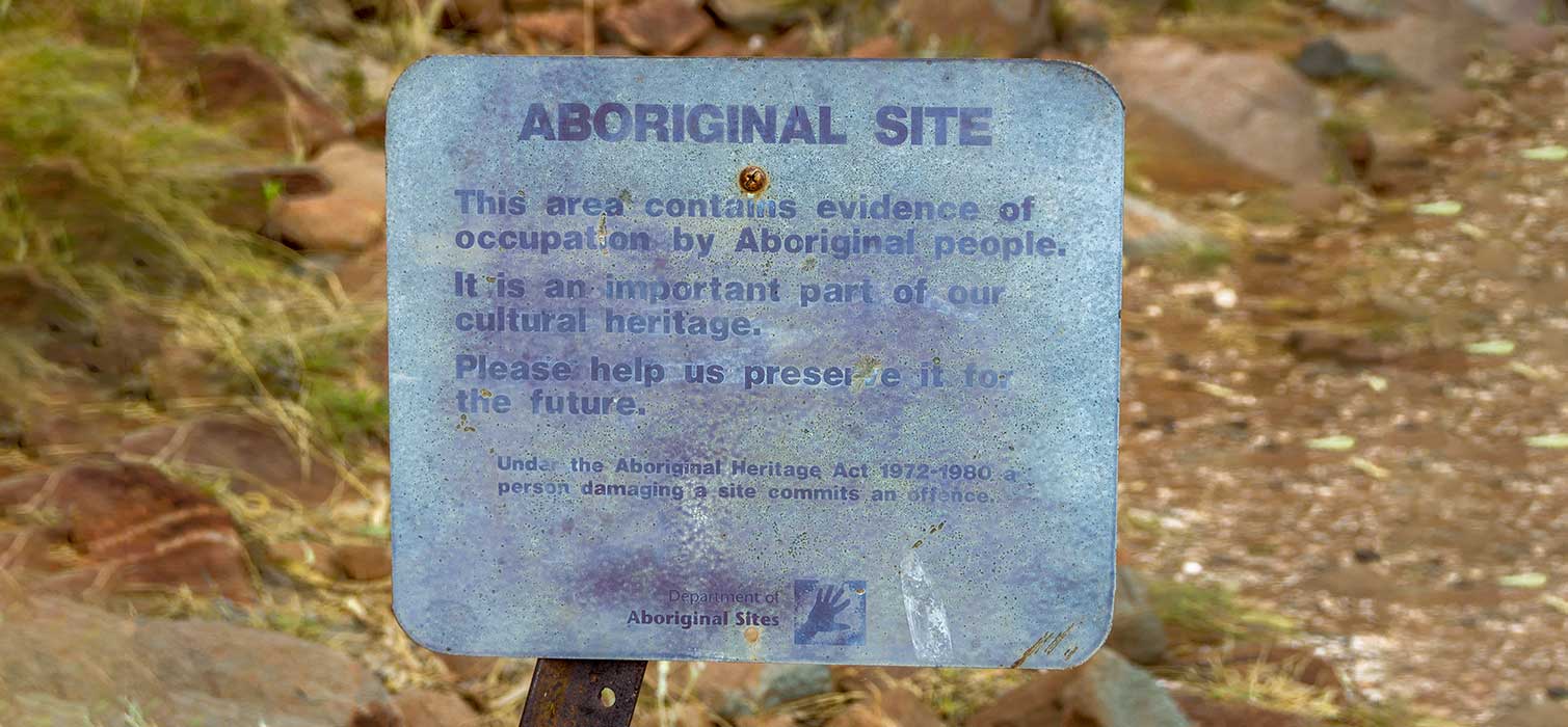 Aboriginal sign