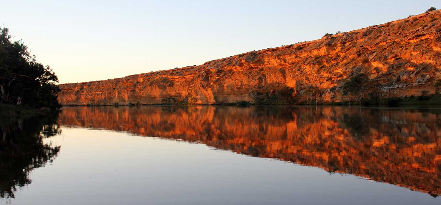 The Bend on the Murray River