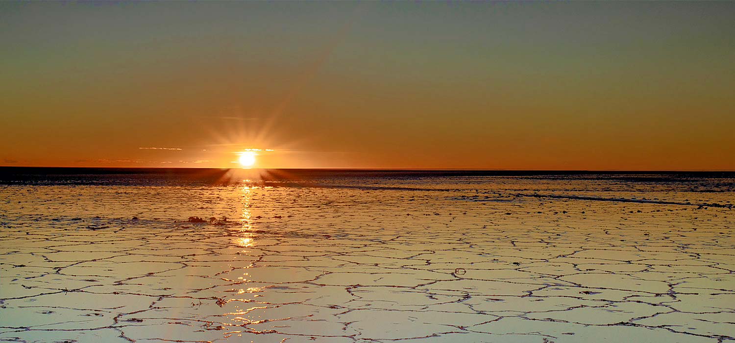 Sunrise at Lake Eyre