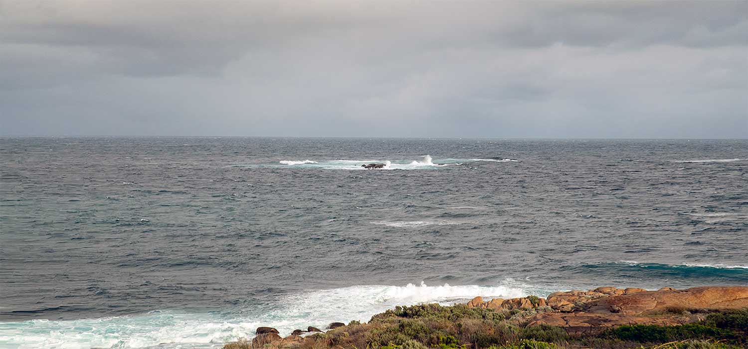 Where the Idian Ocean meets the southern Ocean