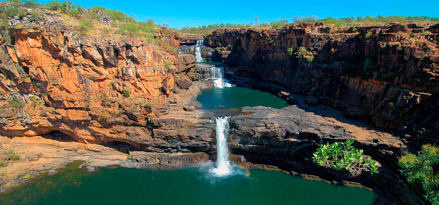 Mitchell Falls on the Mitchell Plateau Western Australia